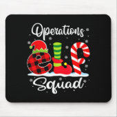 Operations Elf Squad Christmas Manager Matching X- マウスパッド (正面)