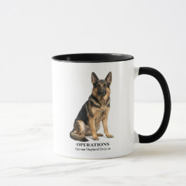 Operations German Shepherd マグカップ