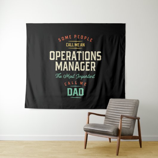 Operations Managerとパパ タペストリー (インサイチュ(横))