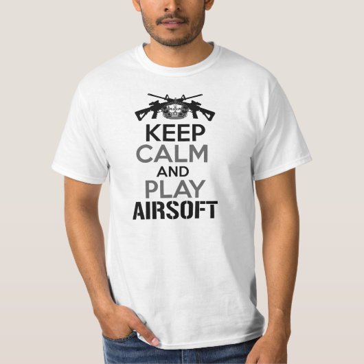 Operator7 -平静を保って下さい tシャツ (正面)