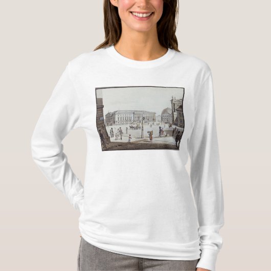 Opernplatz、ベルリン Tシャツ (正面)