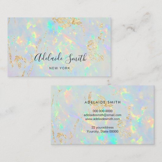 opgemバックグラウンド名刺 名刺 (正面/裏面)