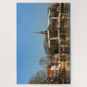 Ophaalbrug in Nederland. ジグソーパズル (縦)