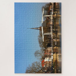 Ophaalbrug in Nederland. ジグソーパズル