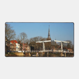 Ophaalbrug in Nederland. デスクマット