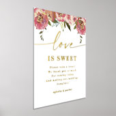 Ophelia愛エレガントは甘いホイル実在の兆候 箔ポスター (レイダウン)