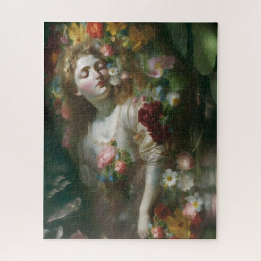 Ophelia'絵画s, Shakespeare, クラシックLiterature ジグソーパズル (縦)