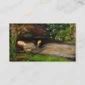Ophelia, 1851 by John Everett Millais 名刺 (正面)