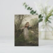 Ophelia Art by Victor Müller Postcard ポストカード (スタンド正面)