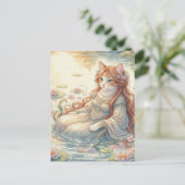 Ophelia as a Cat ポストカード (スタンド正面)