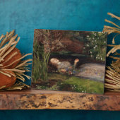 Ophelia by John Everett Millais フォトプラーク (側面)