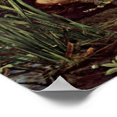 Ophelia by John Everett Millais ポスター (角)