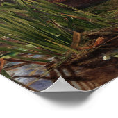 Ophelia by John Everett Millais ポスター (角)