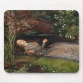 Ophelia by John Everett Millais マウスパッド (正面)