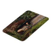 Ophelia by John Everett Millais マグネット (左側)