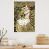OPHELiA, by John William Waterhouse, 1894 ポスター (キッチン)