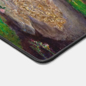 Ophelia、John Everett Millais デスクマット (コーナー)