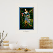 Ophelia ~ John William Waterhouse ポスター (キッチン)