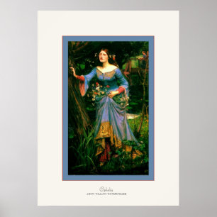 Ophelia ~ John William Waterhouse ポスター