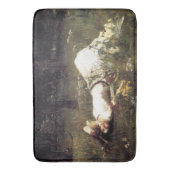 Ophelia、John William Waterhouse、1889年 バスマット (正面縦)