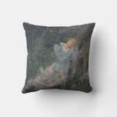 Ophelia (Weeping Woman) (by Jules Bastien-Lepage) クッション (裏面)