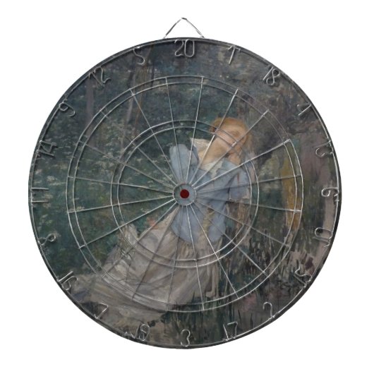 Ophelia (Weeping Woman) (by Jules Bastien-Lepage) ダーツボード (正面)