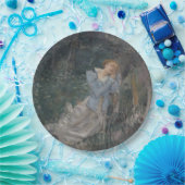 Ophelia (Weeping Woman) (by Jules Bastien-Lepage) ペーパープレート (パーティー)