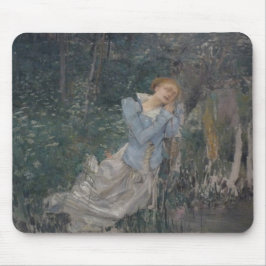 Ophelia (Weeping Woman) (by Jules Bastien-Lepage) マウスパッド
