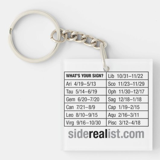 Ophiuchus Keychain キーホルダー (正面)