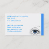 Ophthalmologist Business Card 名刺 (裏面)