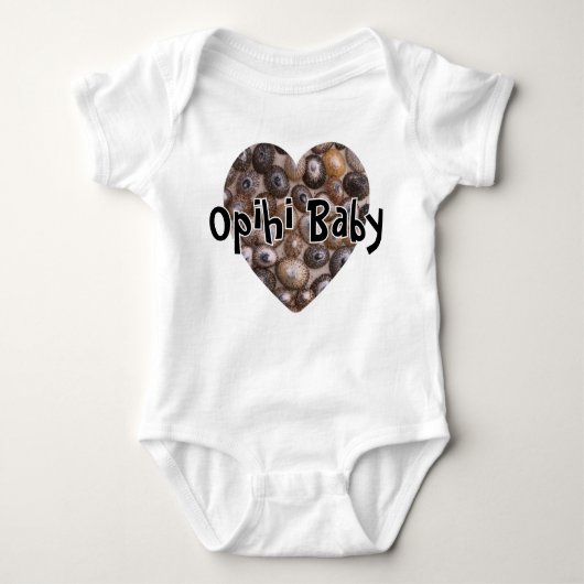 Opihi Baby Baby Outfit ベビーボディスーツ (正面)