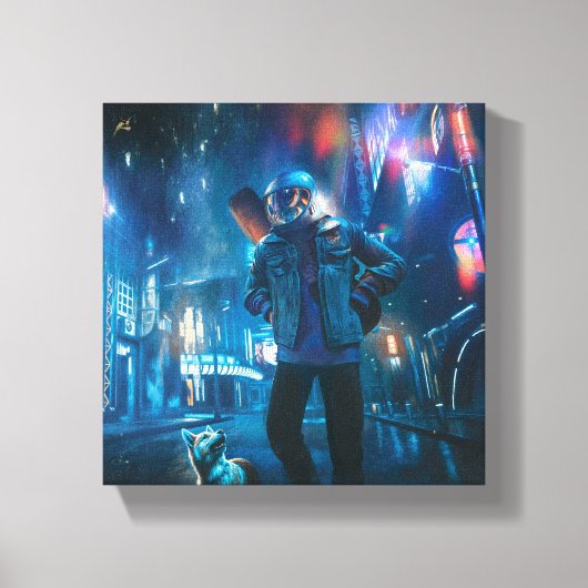 Opiniões キャンバスプリント (正面)