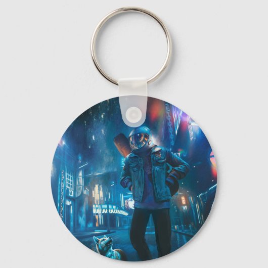 Opiniões キーホルダー (正面)