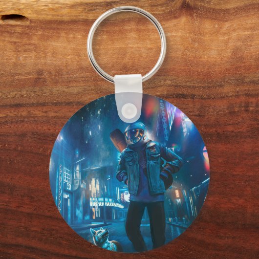 Opiniões キーホルダー (正面)