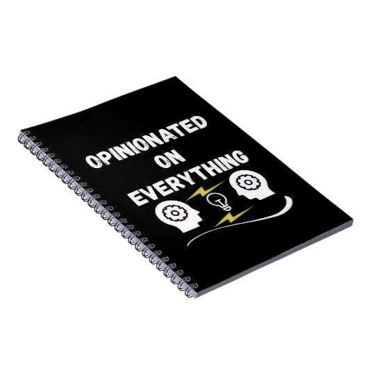 Opinionated On Everything ノートブック (右側)