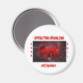 opkバナー, OPERATION KHAOS.COM, opKメンバー, 20... マグネット (正面/裏面)