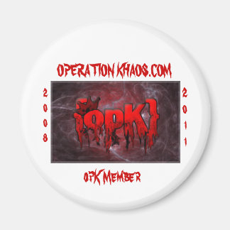 opkバナー， OPERATION KHAOS.COM, opKメンバー， 20... マグネット