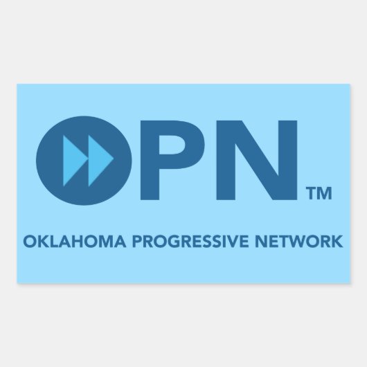 OPNステッカー 長方形シール (正面)