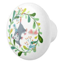 Opossum円セラミックプル セラミックノブ