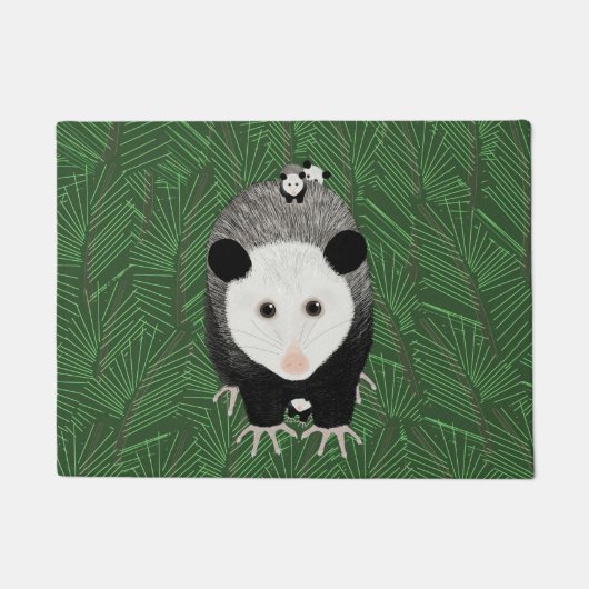 Opossum形式 ドアマット (正面)