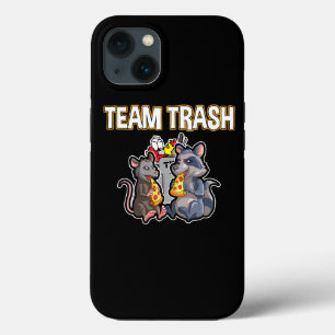 Opossum恋人とPossumのチームゴミ引用文 iPhone 13ケース