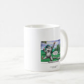 OPossum遊の死んだ漫画のコーヒおもしろいーマグ コーヒーマグカップ (正面右)