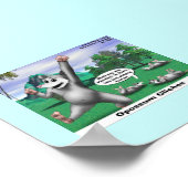 OPossum遊の死んだ漫画のポおもしろいスター ポスター (角)