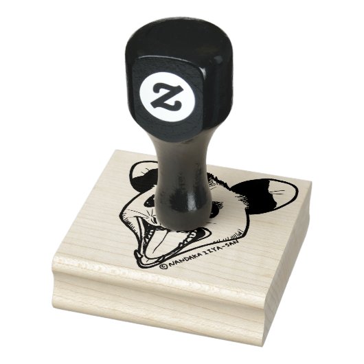 Opossum "AHHH" ラバースタンプ (スタンプ)