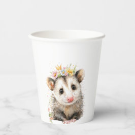 Opossum Birthday • Animal Party Cup 紙コップ