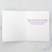 Opossum Birthday Card カード (内部)