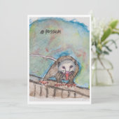Opossum Greeting Card シーズンカード (スタンド正面)