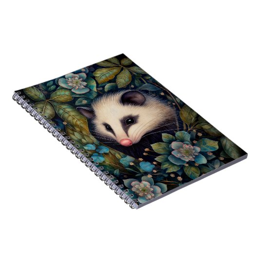 Opossum in the Brambles Notebook ノートブック (右側)