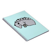 Opossum Mom with her Babies ノートブック (右側)