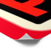 OPOSSUM-PUNKロックグリーン2 ポスター (角)